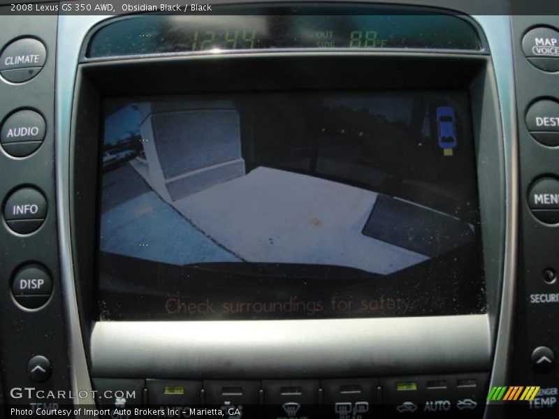 Obsidian Black / Black 2008 Lexus GS 350 AWD