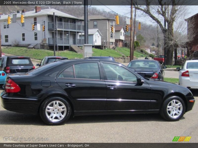 Black / Stone 2005 Mercedes-Benz E 320 CDI Sedan