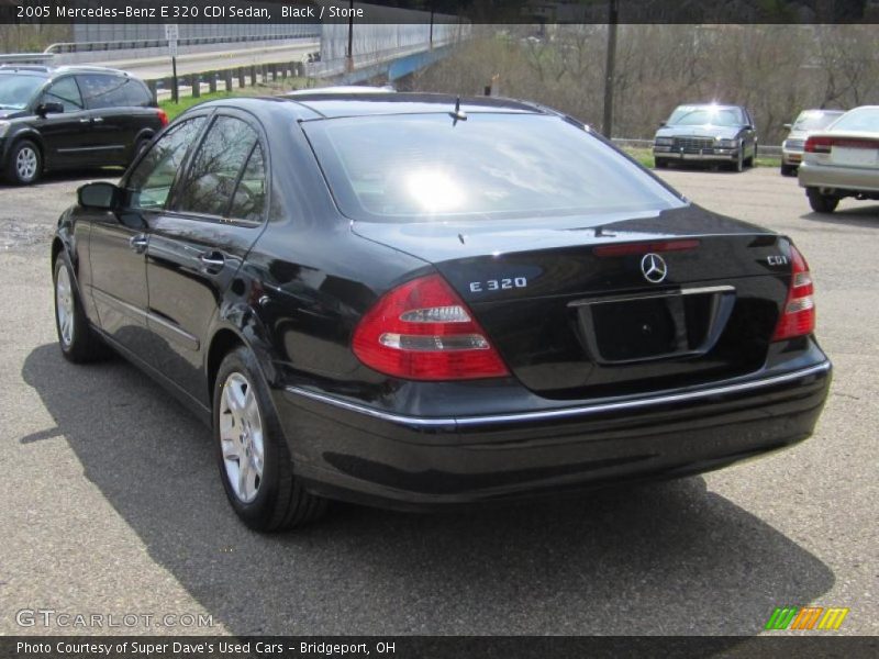 Black / Stone 2005 Mercedes-Benz E 320 CDI Sedan