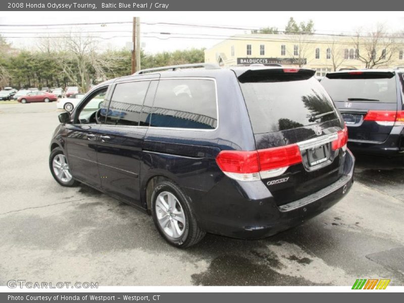 Baltic Blue Pearl / Gray 2008 Honda Odyssey Touring