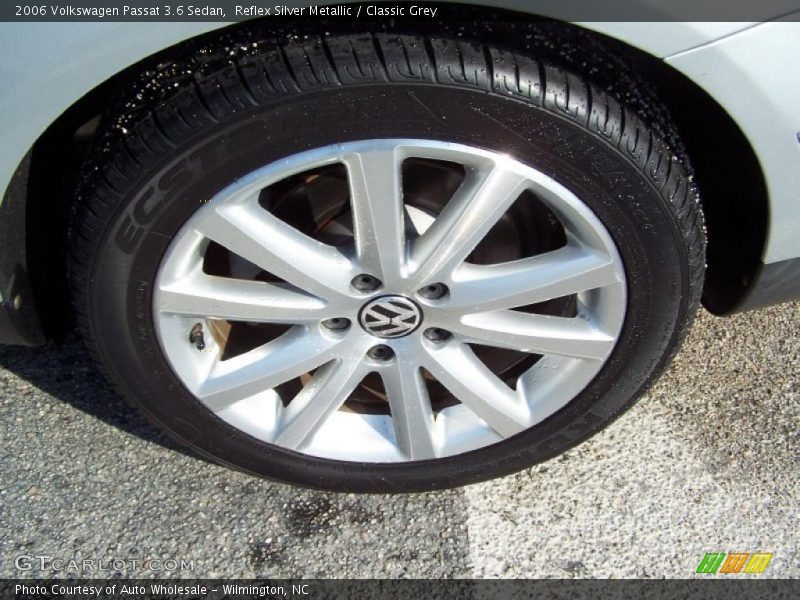 Reflex Silver Metallic / Classic Grey 2006 Volkswagen Passat 3.6 Sedan