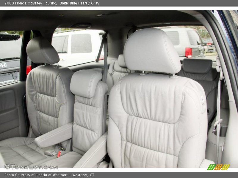  2008 Odyssey Touring Gray Interior