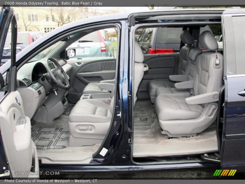  2008 Odyssey Touring Gray Interior