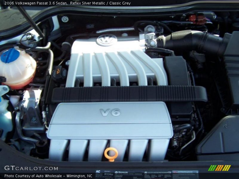 Reflex Silver Metallic / Classic Grey 2006 Volkswagen Passat 3.6 Sedan