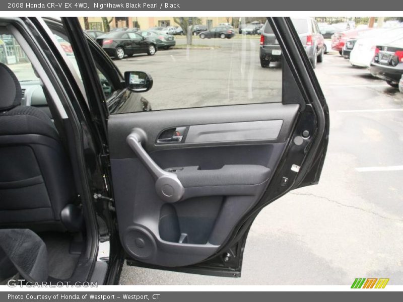 Nighthawk Black Pearl / Black 2008 Honda CR-V EX 4WD