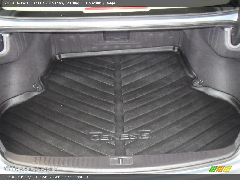  2009 Genesis 3.8 Sedan Trunk