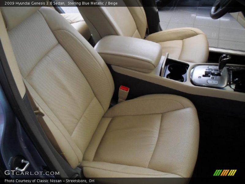 2009 Genesis 3.8 Sedan Beige Interior