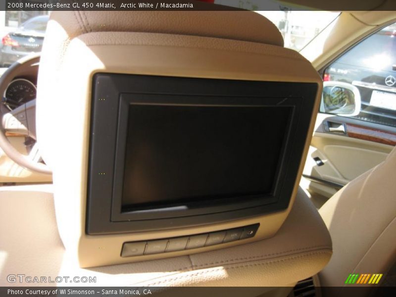 Arctic White / Macadamia 2008 Mercedes-Benz GL 450 4Matic