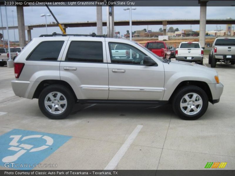 Light Graystone Pearl / Dark Slate Gray 2010 Jeep Grand Cherokee Laredo
