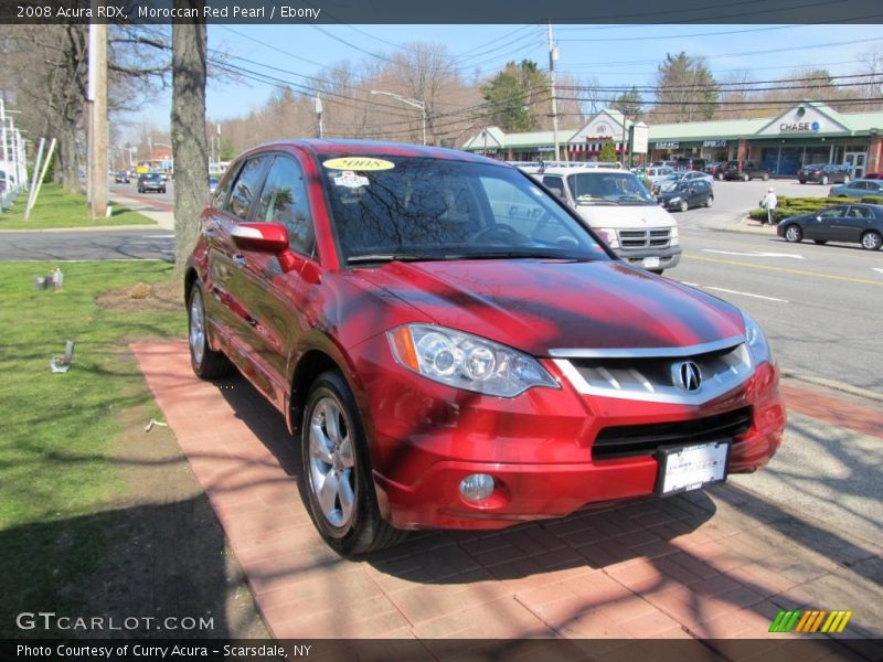 Moroccan Red Pearl / Ebony 2008 Acura RDX