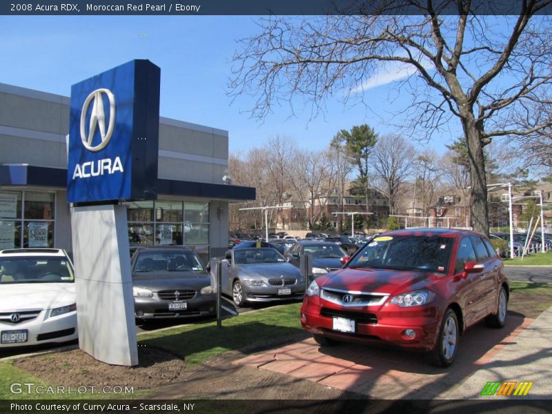 Moroccan Red Pearl / Ebony 2008 Acura RDX