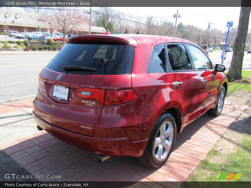 Moroccan Red Pearl / Ebony 2008 Acura RDX