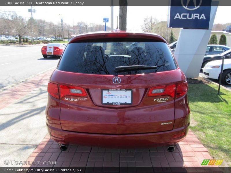 Moroccan Red Pearl / Ebony 2008 Acura RDX