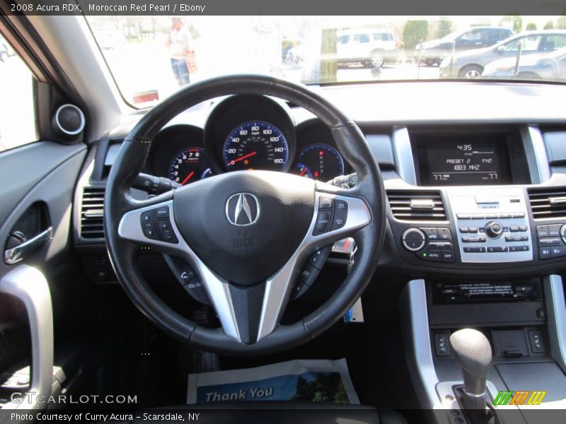 Moroccan Red Pearl / Ebony 2008 Acura RDX