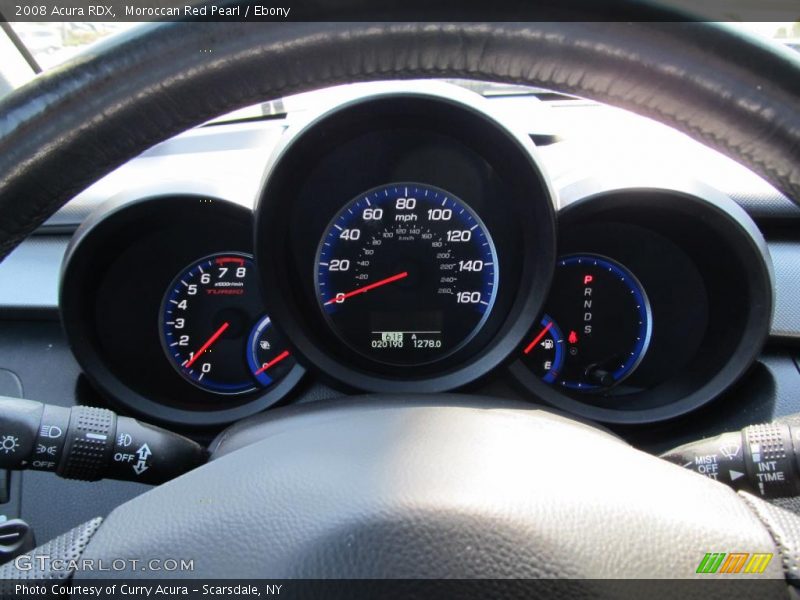 Moroccan Red Pearl / Ebony 2008 Acura RDX