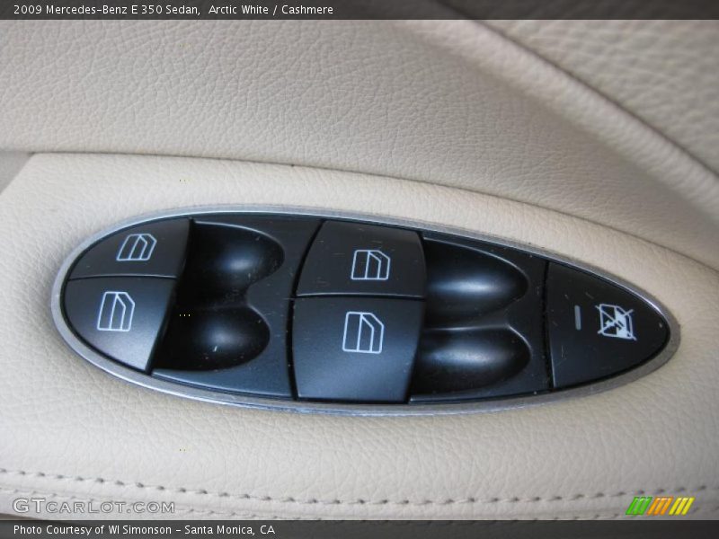 Arctic White / Cashmere 2009 Mercedes-Benz E 350 Sedan