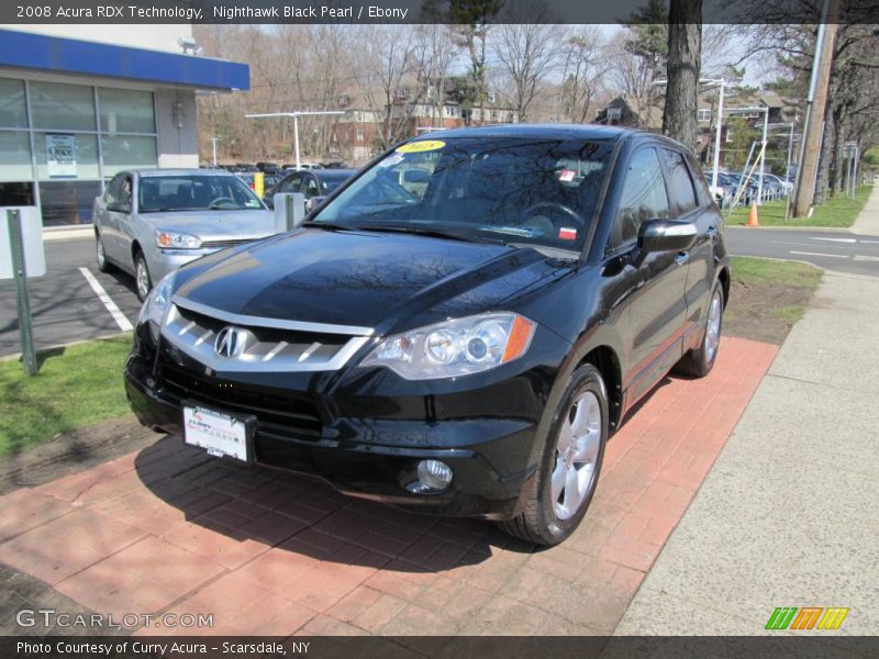 Nighthawk Black Pearl / Ebony 2008 Acura RDX Technology