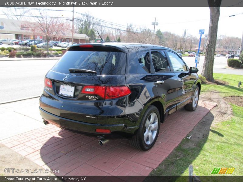 Nighthawk Black Pearl / Ebony 2008 Acura RDX Technology