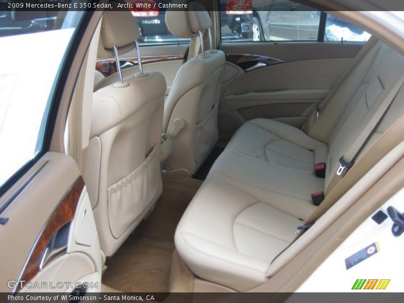 Arctic White / Cashmere 2009 Mercedes-Benz E 350 Sedan