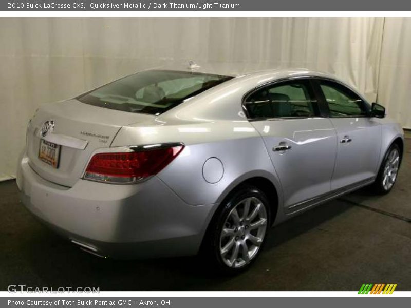 Quicksilver Metallic / Dark Titanium/Light Titanium 2010 Buick LaCrosse CXS