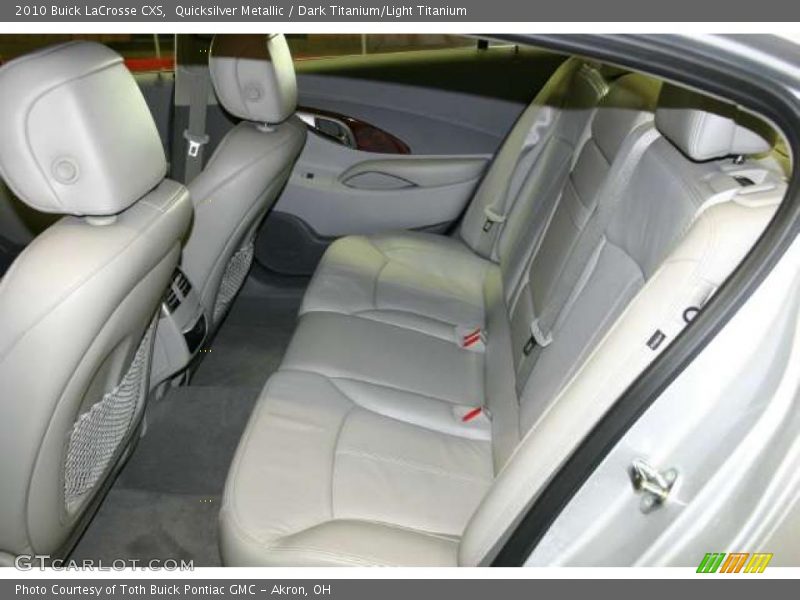  2010 LaCrosse CXS Dark Titanium/Light Titanium Interior