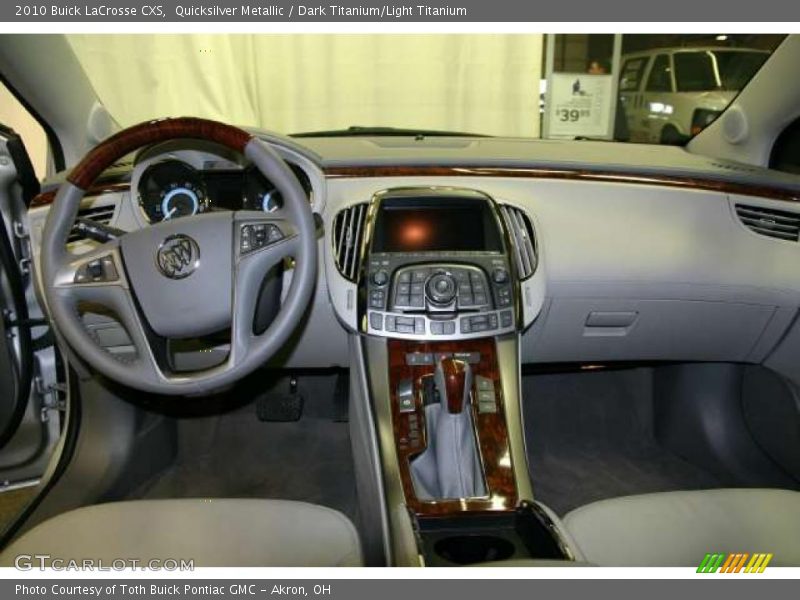 Dashboard of 2010 LaCrosse CXS