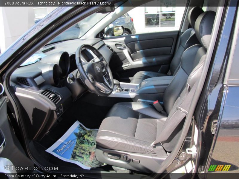 Nighthawk Black Pearl / Ebony 2008 Acura RDX Technology