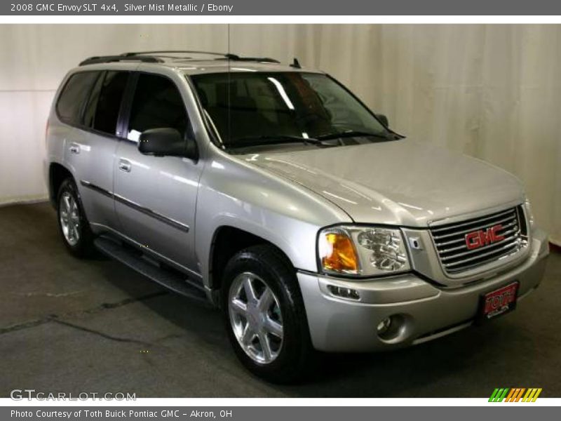 Silver Mist Metallic / Ebony 2008 GMC Envoy SLT 4x4