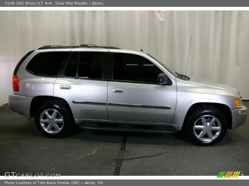 Silver Mist Metallic / Ebony 2008 GMC Envoy SLT 4x4