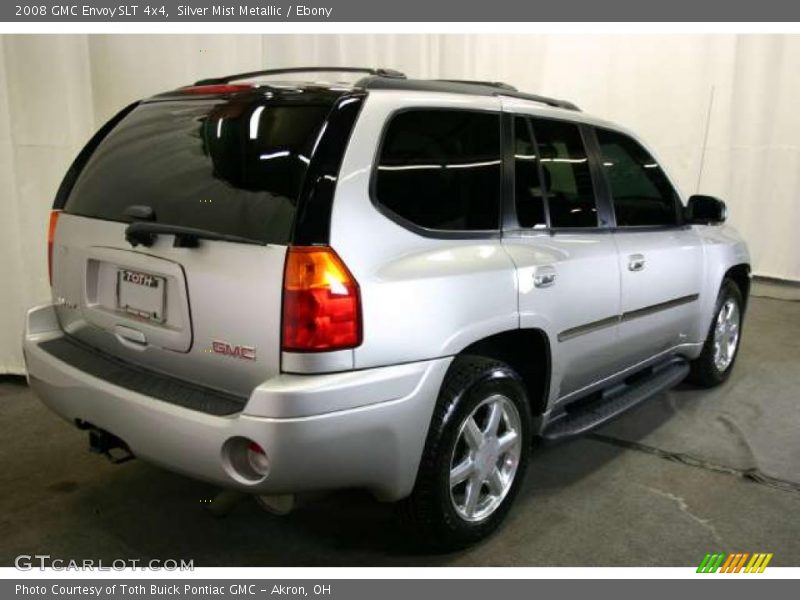Silver Mist Metallic / Ebony 2008 GMC Envoy SLT 4x4