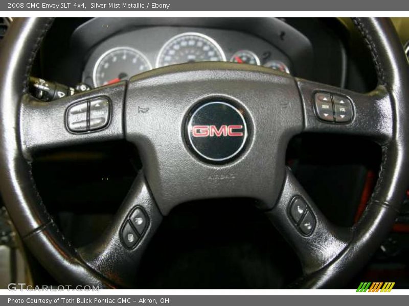 Silver Mist Metallic / Ebony 2008 GMC Envoy SLT 4x4