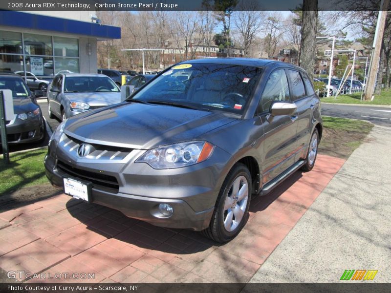 Carbon Bronze Pearl / Taupe 2008 Acura RDX Technology