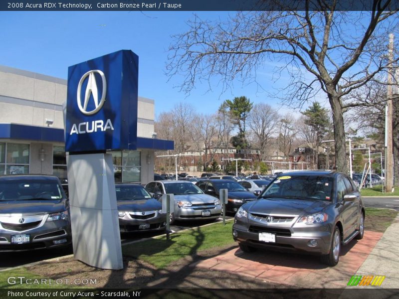 Carbon Bronze Pearl / Taupe 2008 Acura RDX Technology