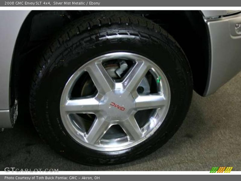 Silver Mist Metallic / Ebony 2008 GMC Envoy SLT 4x4