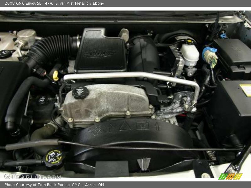 Silver Mist Metallic / Ebony 2008 GMC Envoy SLT 4x4