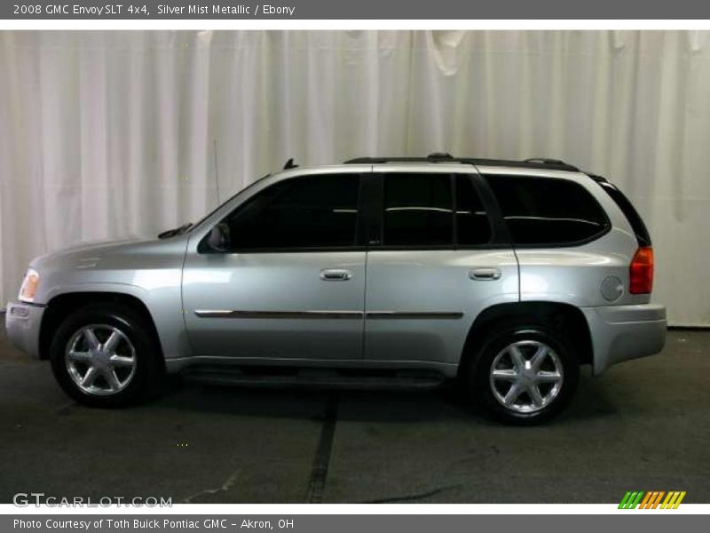Silver Mist Metallic / Ebony 2008 GMC Envoy SLT 4x4