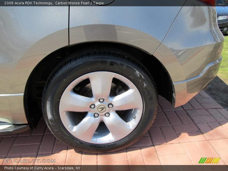 Carbon Bronze Pearl / Taupe 2008 Acura RDX Technology