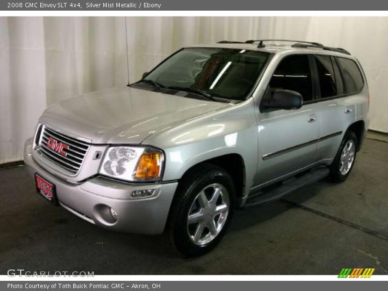 Silver Mist Metallic / Ebony 2008 GMC Envoy SLT 4x4