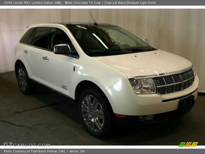 White Chocolate Tri Coat / Charcoal Black/Medium Light Stone 2008 Lincoln MKX Limited Edition AWD