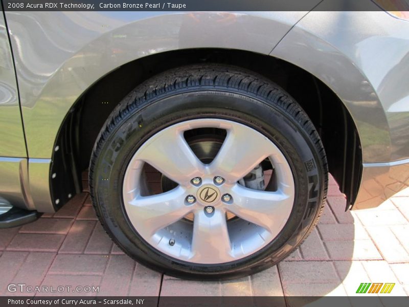 Carbon Bronze Pearl / Taupe 2008 Acura RDX Technology