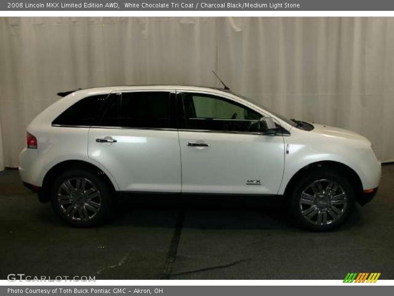 White Chocolate Tri Coat / Charcoal Black/Medium Light Stone 2008 Lincoln MKX Limited Edition AWD