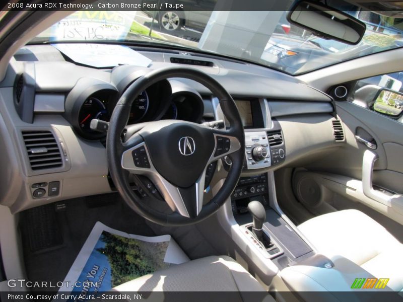 Carbon Bronze Pearl / Taupe 2008 Acura RDX Technology