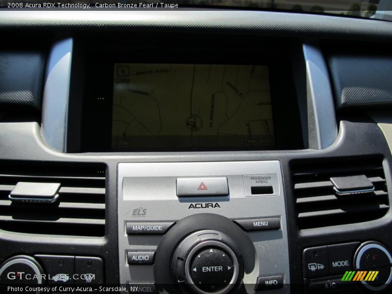 Carbon Bronze Pearl / Taupe 2008 Acura RDX Technology