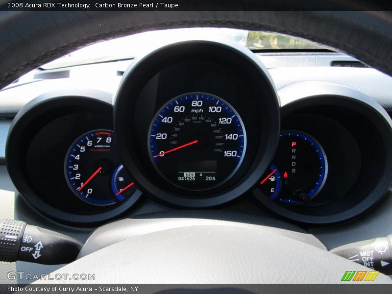 Carbon Bronze Pearl / Taupe 2008 Acura RDX Technology