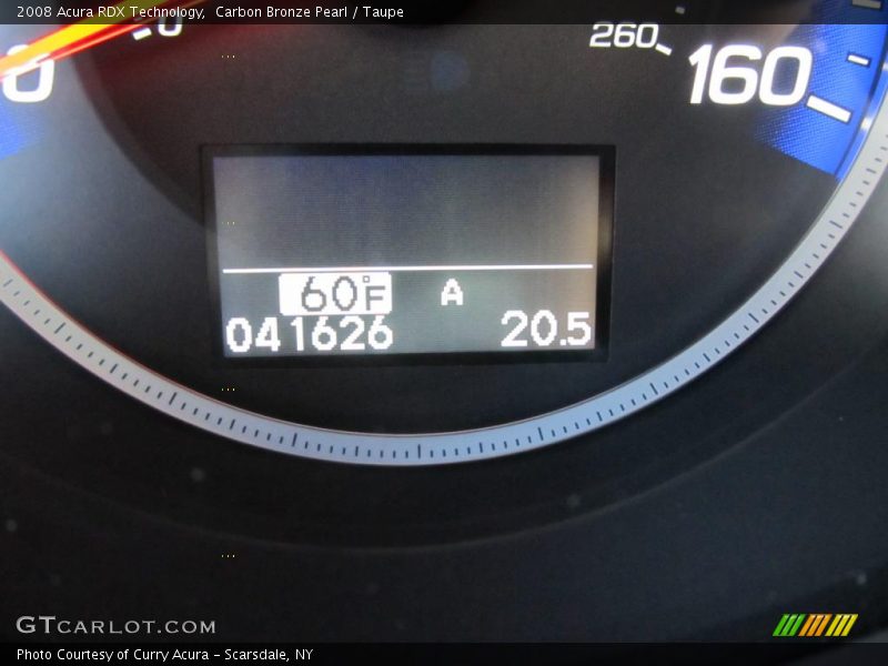 Carbon Bronze Pearl / Taupe 2008 Acura RDX Technology