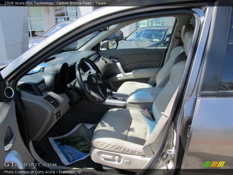 Carbon Bronze Pearl / Taupe 2008 Acura RDX Technology