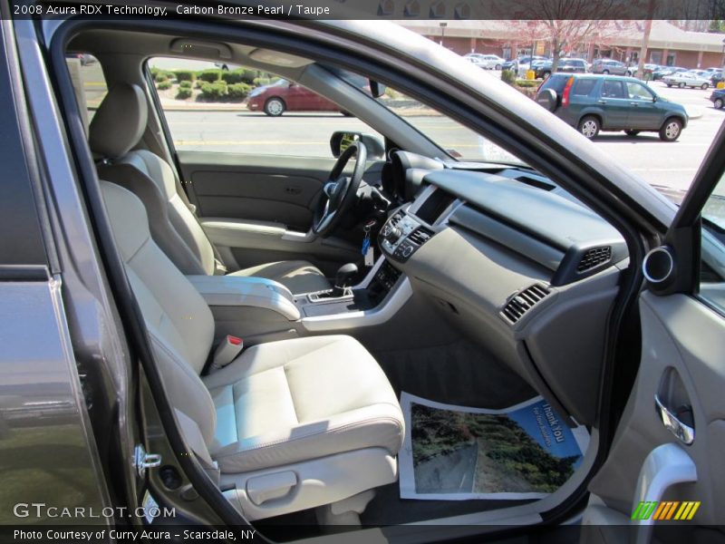 Carbon Bronze Pearl / Taupe 2008 Acura RDX Technology