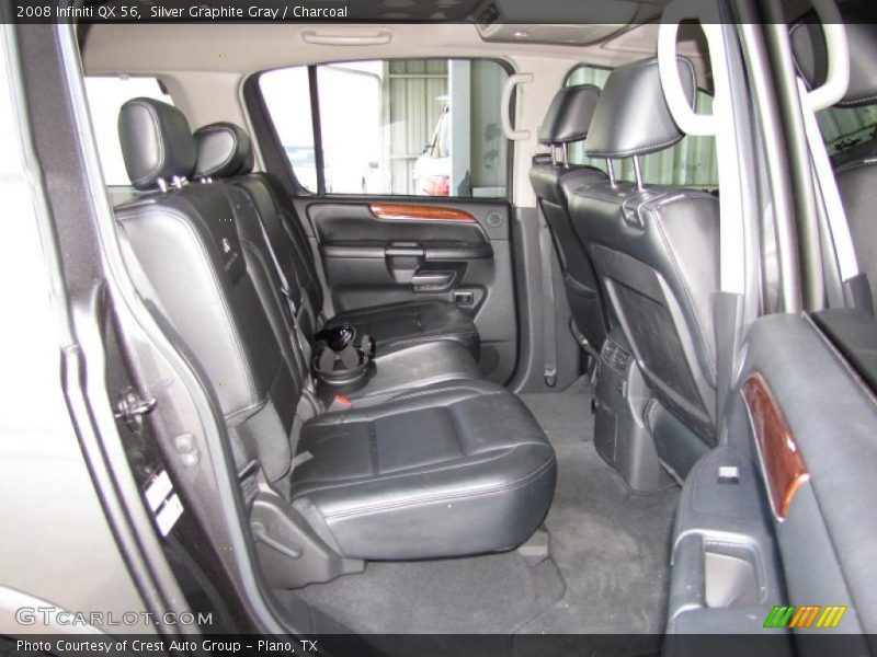  2008 QX 56 Charcoal Interior