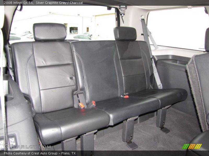  2008 QX 56 Charcoal Interior
