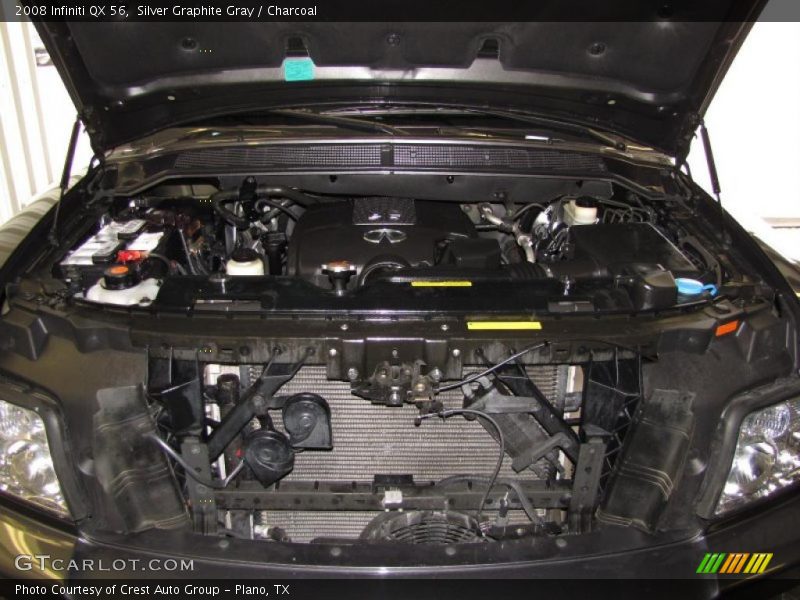  2008 QX 56 Engine - 5.6 Liter DOHC 32-Valve V8